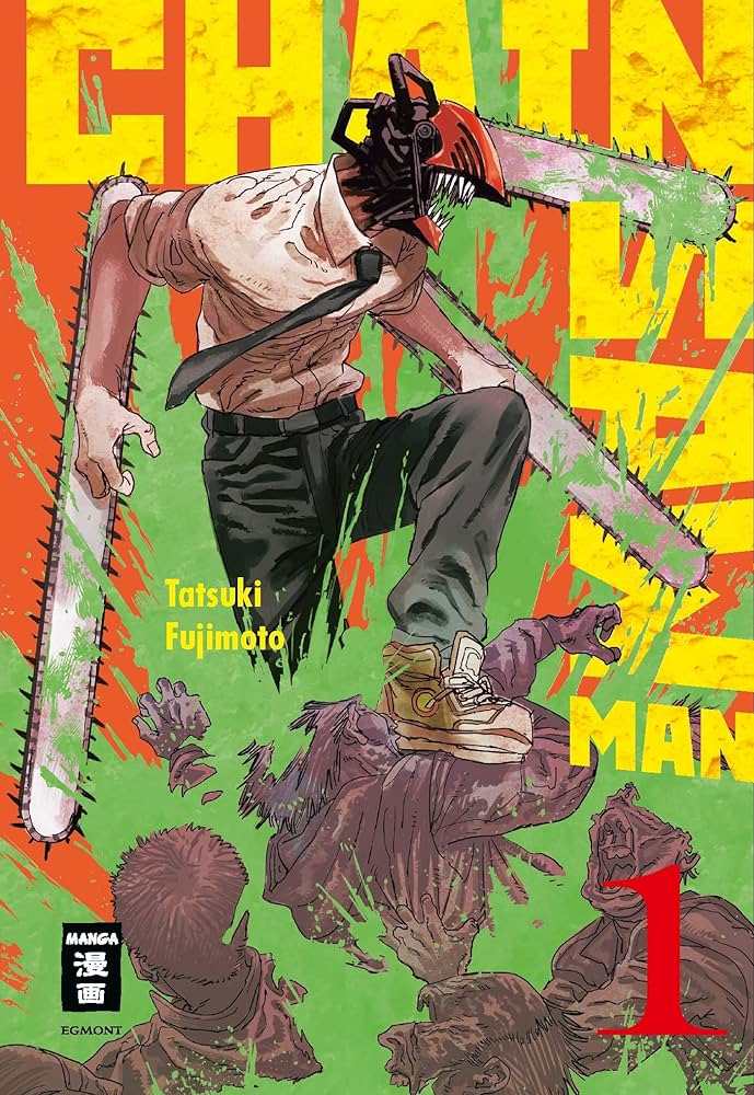 image of chainsaw man manga